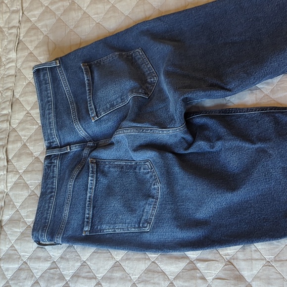 Agolde Riley Long High Rise Straight Stretch - Picture 4 of 4